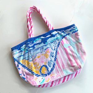 Lilly Pulitzer Destination Beach Tote Avalon NJ Style 27401 MSRP: $118
